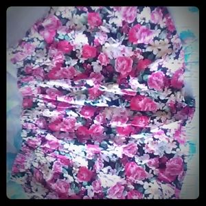 A flower skirt